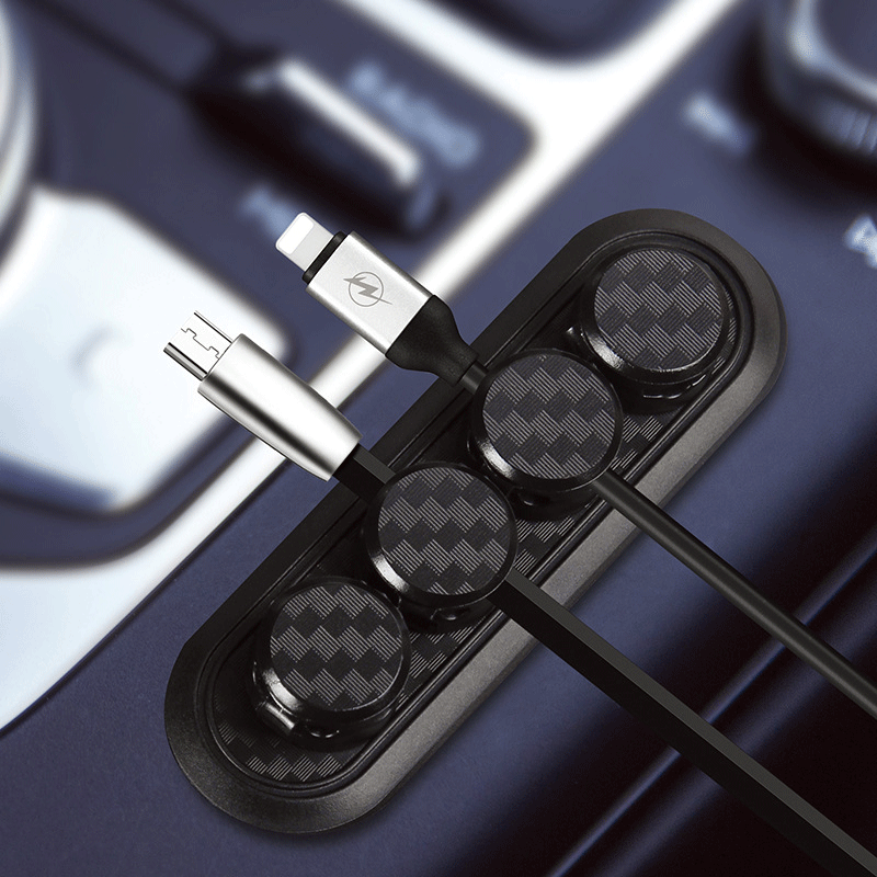 Зажим для электромагнитного трала USB кабель-канал наушников органайзер для стола, держатель настольный кабель Winder для хранения
