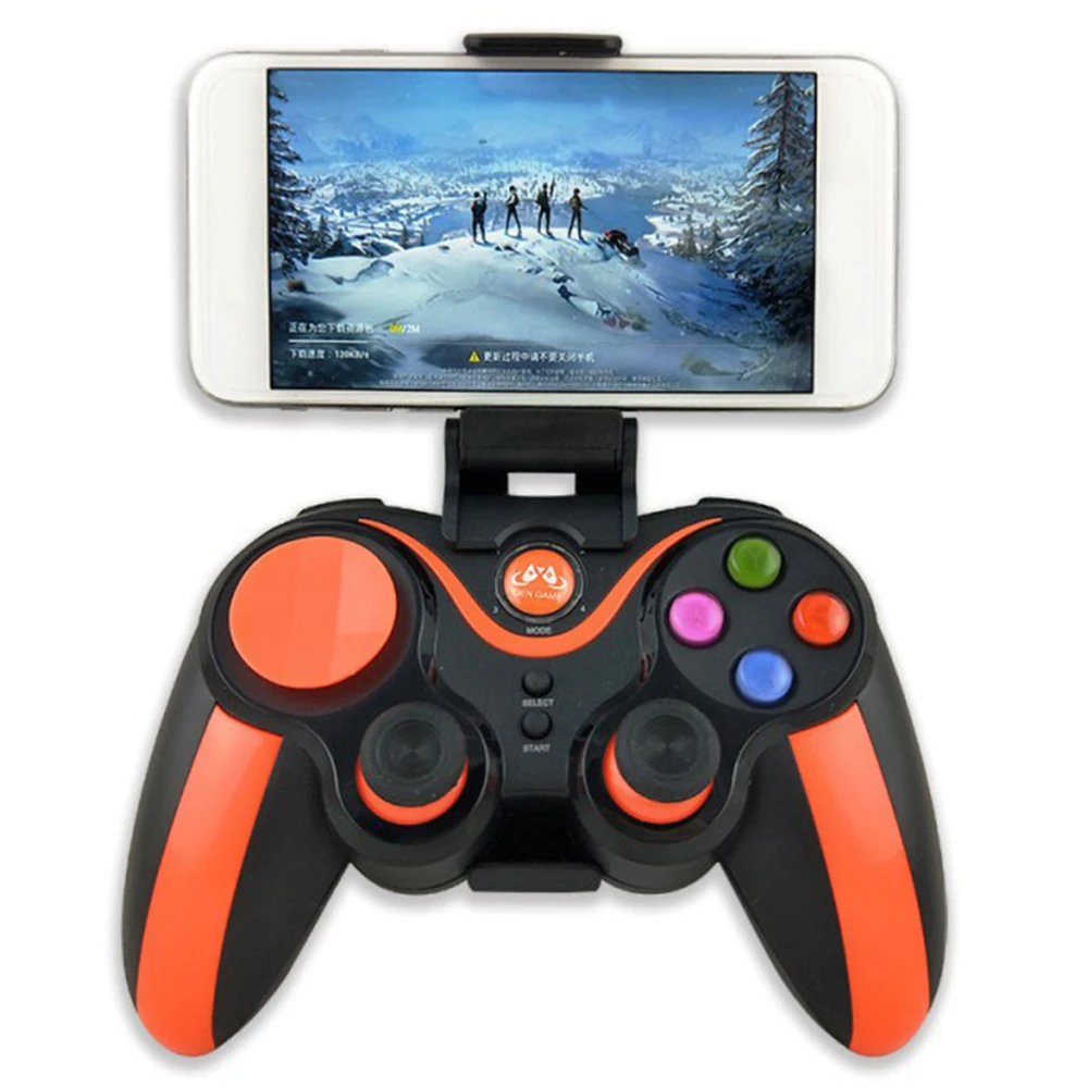 

GEN GAME NEW S5 Plus Wireless Bluetooth Game Controller for Android iOS Win10 Tablet Smart Phone TV VR Wireless Game Controller