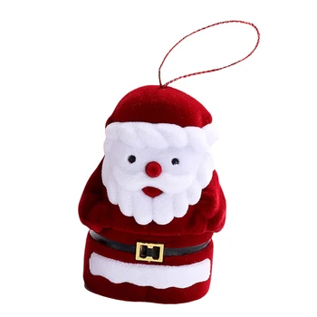 

Jewelry Box Christmas Jewelry Box Gift Box Santa Claus Shape Jewelry Storage Box