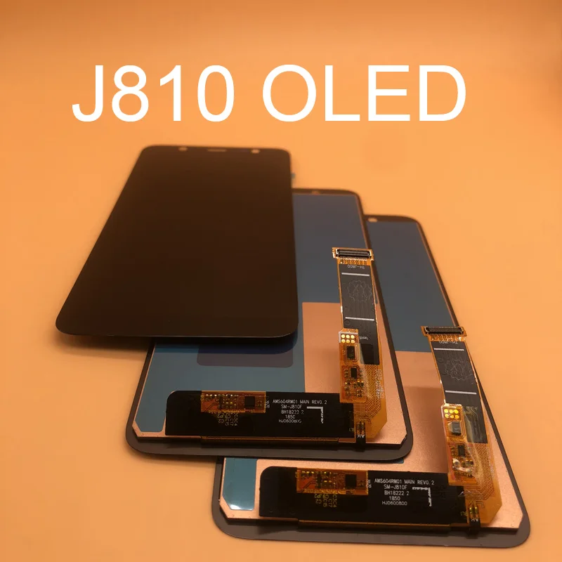 OLED дисплей следующего поколения 100% для Samsung Galaxy J8 2018 J810 SM J810M сменный ЖК экран с