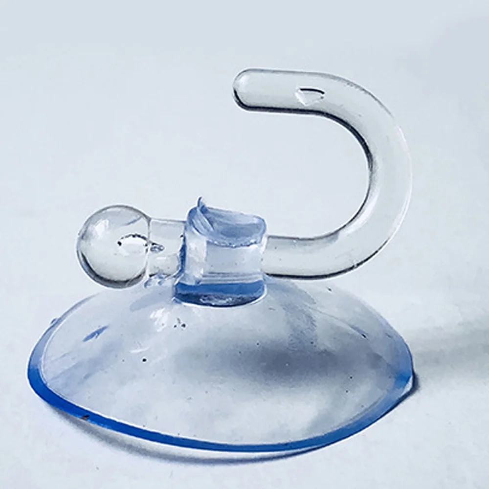 Transparent Wall Hooks Hanger Kitchen Bathroom Suction Cup Suckers Strong New