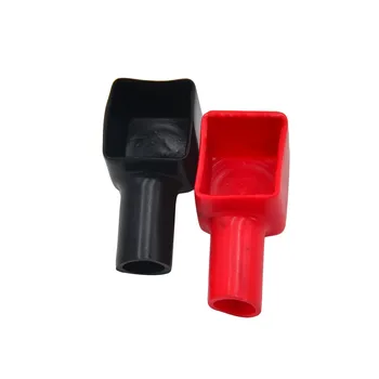 

2PCS YD305 Car Battery Negative Positive Terminal Covers Cap Boot Insulating Protector Replacement Batteries Car Accessories#YL5