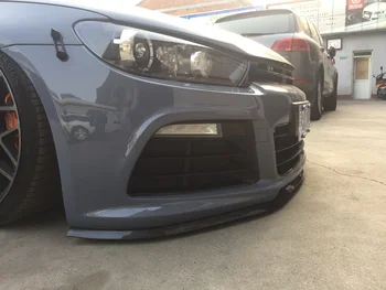 

Free shipping front bumper lip Side Skirt Spoiler Cover Rubber Splitter for volvo xc60