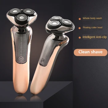 

Electric Shaver electric Razor 3 cutter Shaving USB Rechargeable Waterproof Nose hair and hair cleansing multifunctional 3 in 1