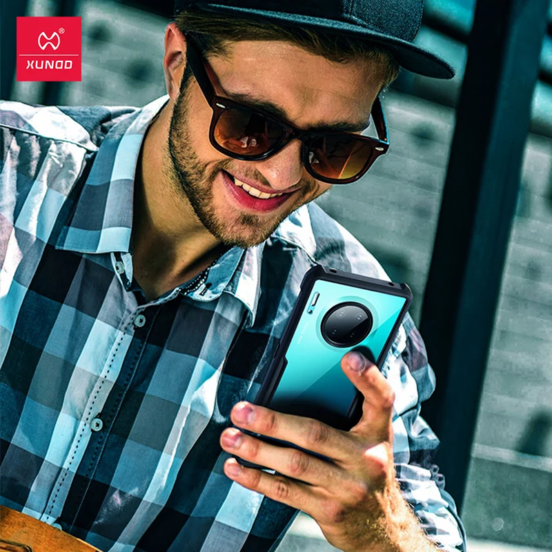 Mate 30 Pro Чехол XUNDD для Huawei мат Mate30 кейс Samsung Galaxy прозрачный подушки безопасности