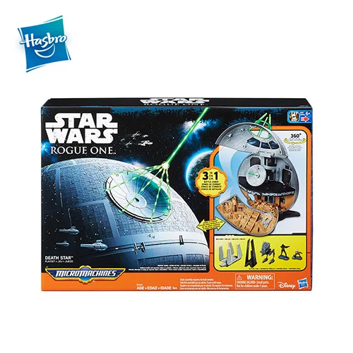 Hasbro Rogue One Micro Machines Death Star Playset Сборная модель фигурка кукла игрушка подарок для мальчиков - Color: B7084-Death Star