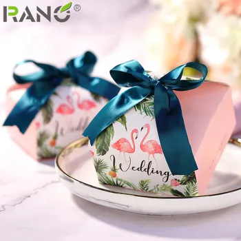 

RANO RN-CB04 New Cute Style Gift Box Wedding Favors Paper Candy Box for Wedding Chocolate Candy Gift