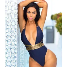 Сексуальный цельный купальник со шнуровкой с глубоким v-образным вырезом, цельный купальный костюм с высоким вырезом, женский купальник с глубоким вырезом, бикини с узлом, плюс размер, купальный костюм для женщин, купальный костюм 5287