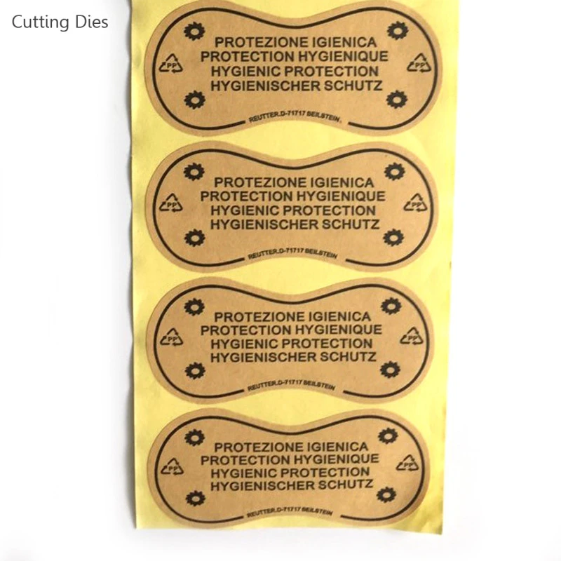 Etiqueta higiénica cinta transparente para traje de baño, lencería, ropa interior, Bikini adhesivo, etiquetas adhesivas para manualidades, 50 unids/lote|Papel para - AliExpress