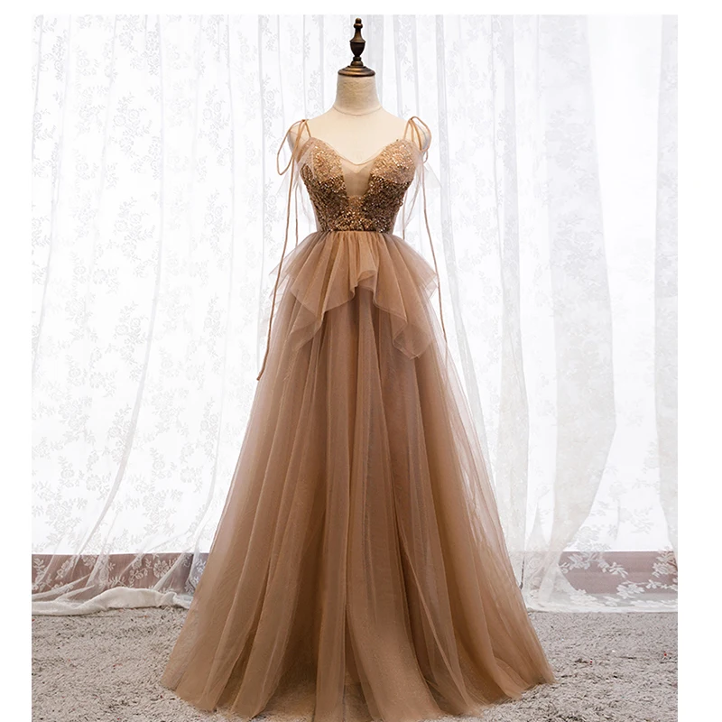 It's Yiya вечернее платье Лето цветочный принт элегантный, на бретельках формальное платье с v-образным вырезом трапециевидной формы длиной до пола длинное платье E994