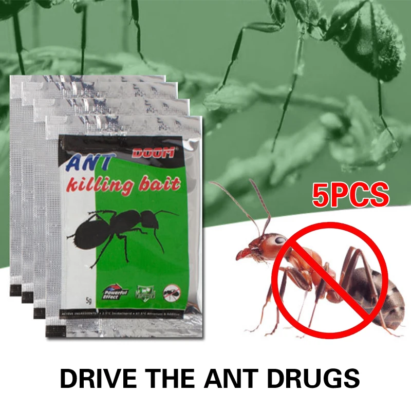 Наживка для тараканов насекомых наживка муравьиная муравей убивающий порошок 5