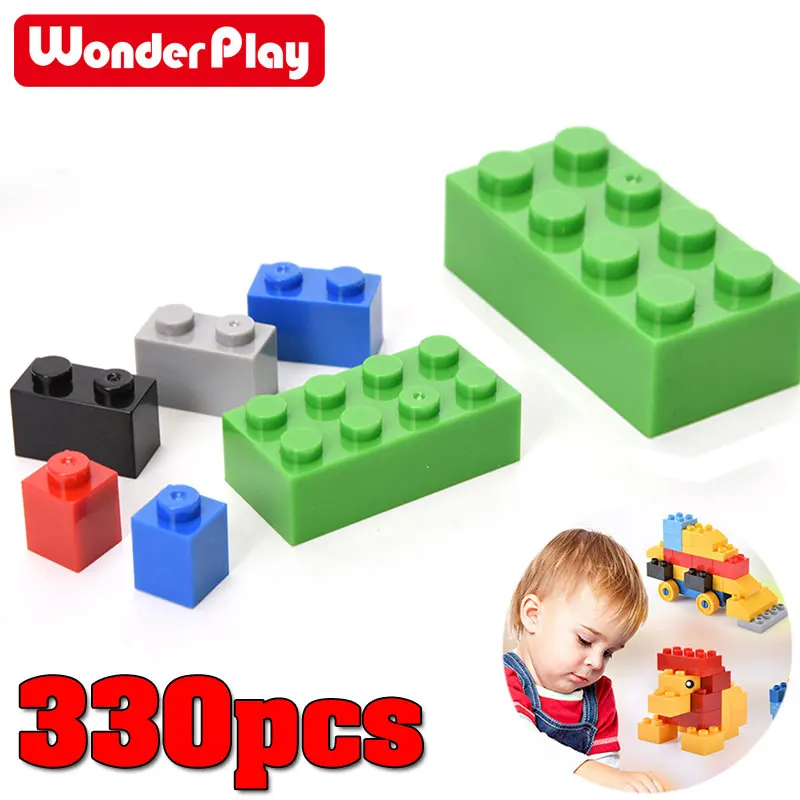 Wonderplay город строительные блоки творческие объемные наборы совместимы с LegoINGs DIY
