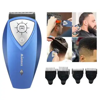 

Hair Clipper Men Self-Service Electric Hair Clipper Trimmer USB Charge Cordless Shortcut Rotation Beard Hair Shaver Machine Tool