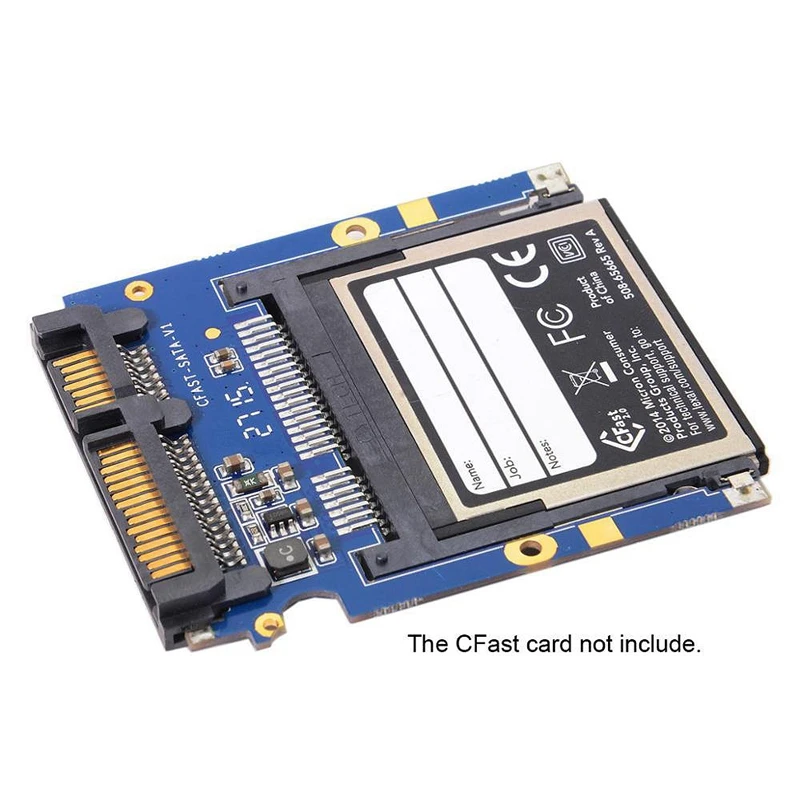 CFast для SATA 22Pin адаптер карт жесткий диск чехол SSD HDD кардридер ПК ноутбука SA
