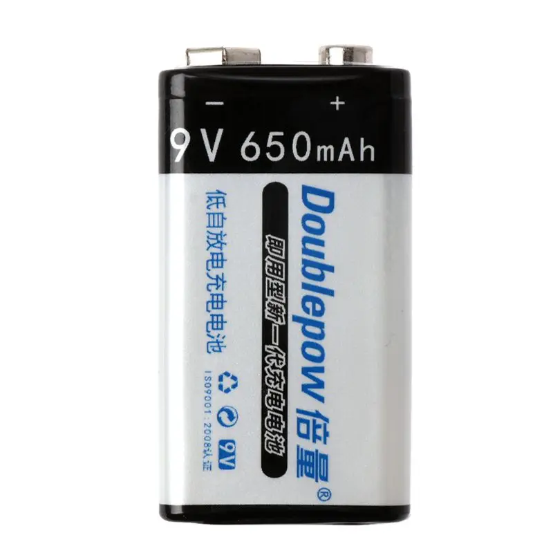 9V 6F22 650mAh литий-ионная аккумуляторная батарея микро USB батареи 9 v литиевые для мультиметра микрофона игрушки дистанционного управления KTV использования