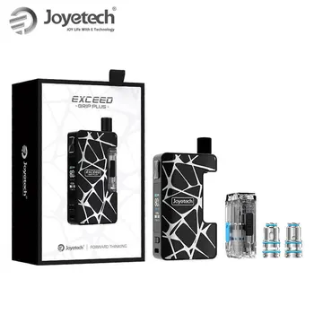 

Original Joyetech Exceed Grip Plus Pod System Kit 80W Power by 18650 Battery 2.6ml with EZ Coil Electronic Cigarette Pod Kit