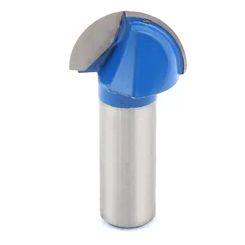 

uxcell 1/2" x 1" Woodworking Grooving Double Flutes Cutter Cutting Tool Cove Box Bit