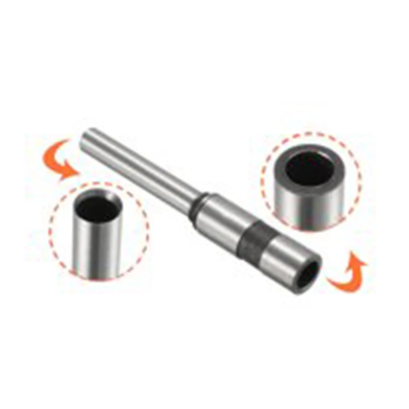 Free shipping 5pcslot D2.5mm - D10mm straight shank hollow drill bit, paper hole drilling bit for sharpening  punching machine (3)