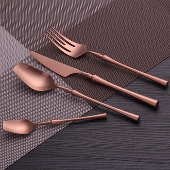 

Spklifey Cutlery Set Spoon and Fork Set Stainless Steel Spoon Knife Spoon Fork Set Gold Cutlery Food Dinnerware Tableware Sets