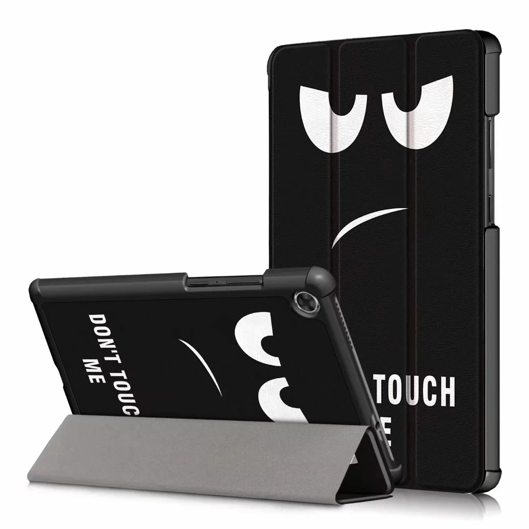 Ультра тонкий 3-складной Магнитный чехол для lenovo Tab M8 TB-8505F TB-8505X 8,0 дюймов чехол для планшета для lenovo Tab M8 чехол+ Защитная пленка на экран+ стилус