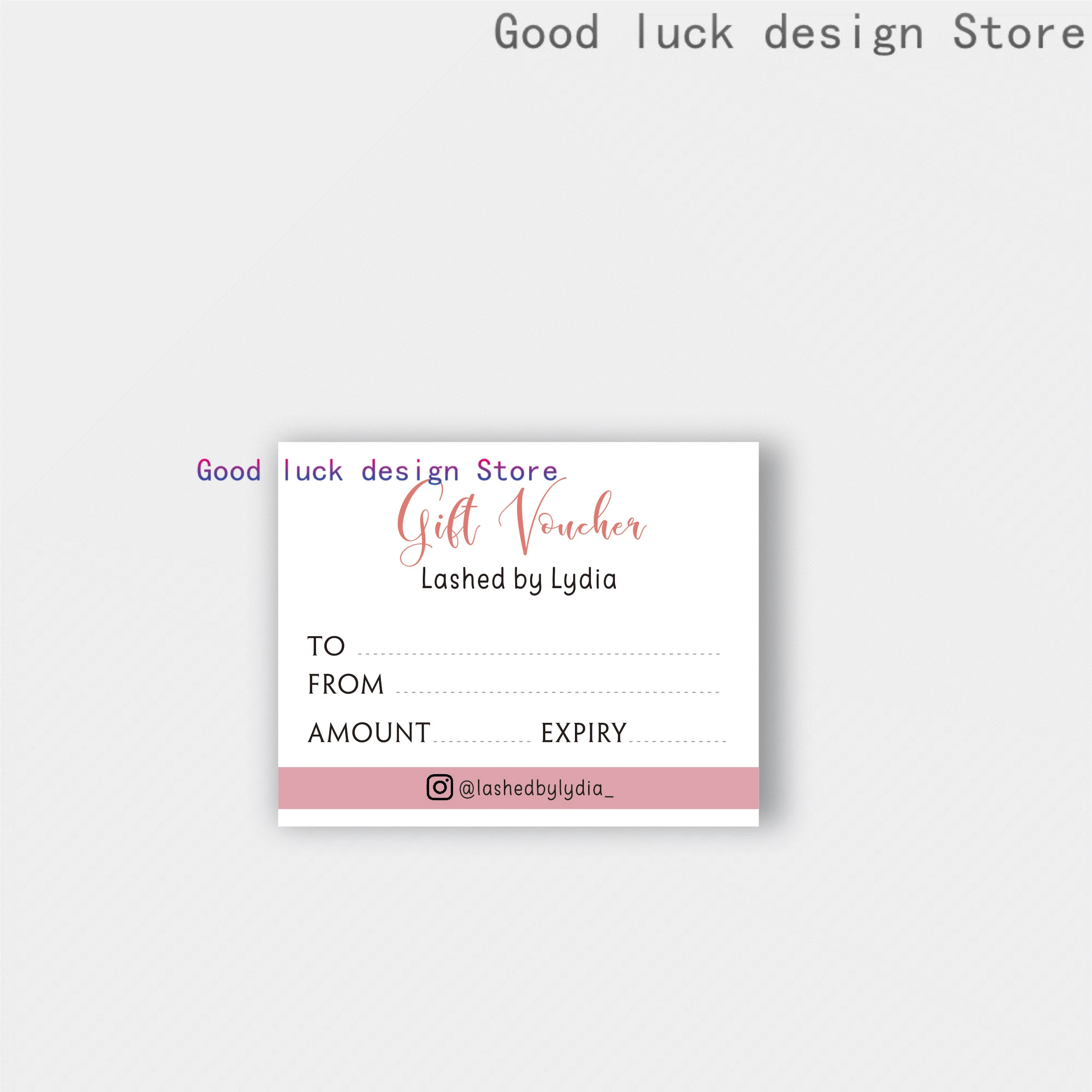 Personalize LOGO Gift Voucher Template, Blue Pink Purple Gift Certificate, Gift  Cards, DIY Gift Card, Shop Voucher|Cards & Invitations| - AliExpress