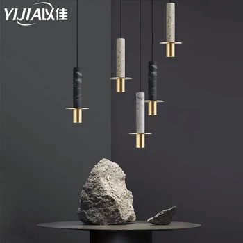 

led pendant Lamp Long Tube light Nordic light Kitchen Island Dining Room Shop Bar Counter Decoration Cylinder Pipe Kitchen Lamp