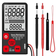 Умный Автоматический цифровой мультиметр 3,5 дюймов Большой Экран Дисплей Напряжение сопротивление инструмент ADMS9 Лучшая цена