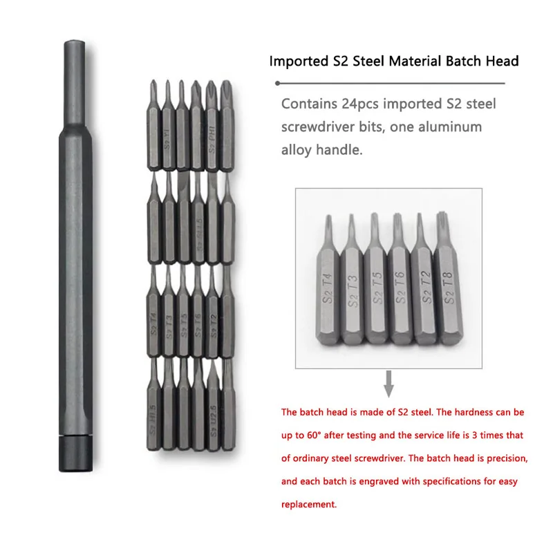 25 in1 New Magnetic Bits Screwdriver Set for Iphone Huawei Phones Opening Daily Use Tools Kit Electronics Repair Tool Kit 25 in1 New Magnetic Bits Screwdriver Set for Iphone Huawei Phones Opening Daily Use Tools Kit Electronics Repair Tool Kit
