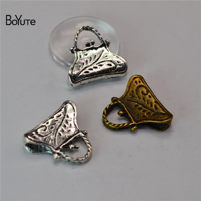 BoYuTe (50 Pieces/Lot) 15*14MM Metal Alloy Handbag Charms Pendants Diy Hand Made Jewelry Accessories | Украшения и аксессуары