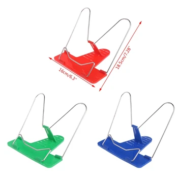

Adjustable Angle Metal Book Stand Fordable Portable Document Book-Reading Holder