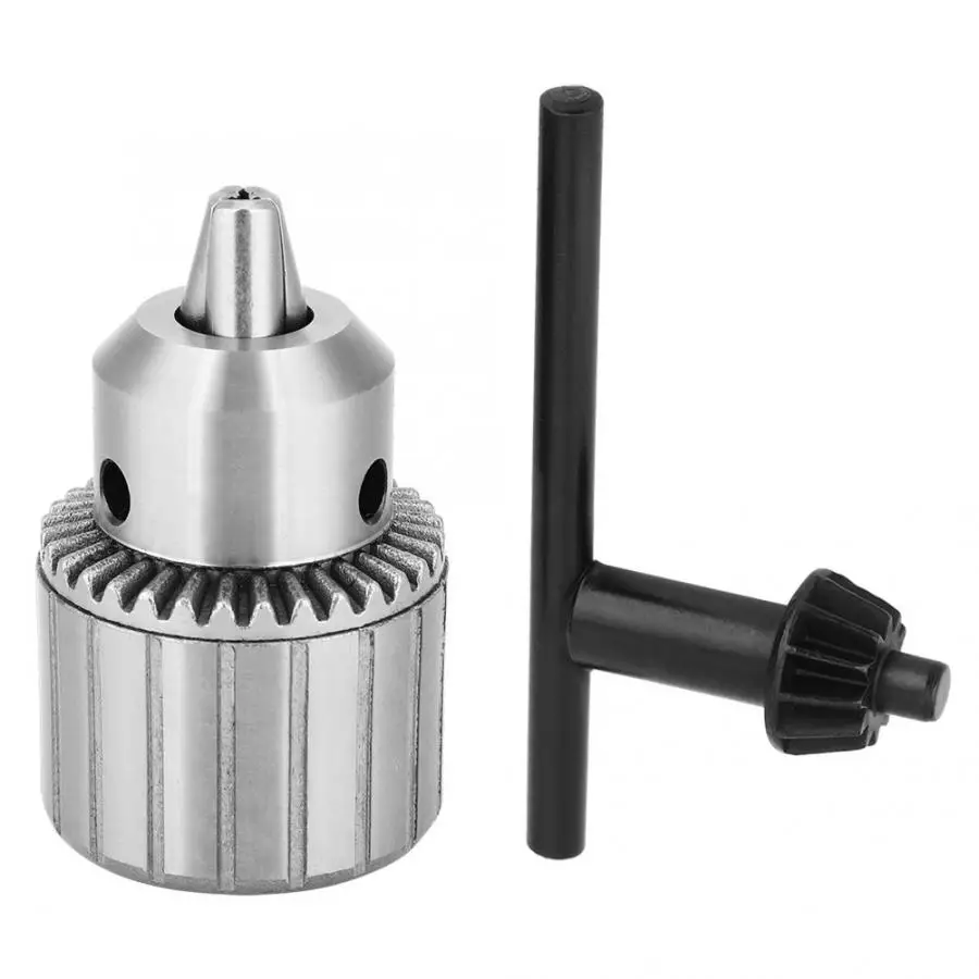 1 5 13mm Keyed Steel Drill Chuck Capacity 1 2 unf Thread With Key Chuck Aliexpress