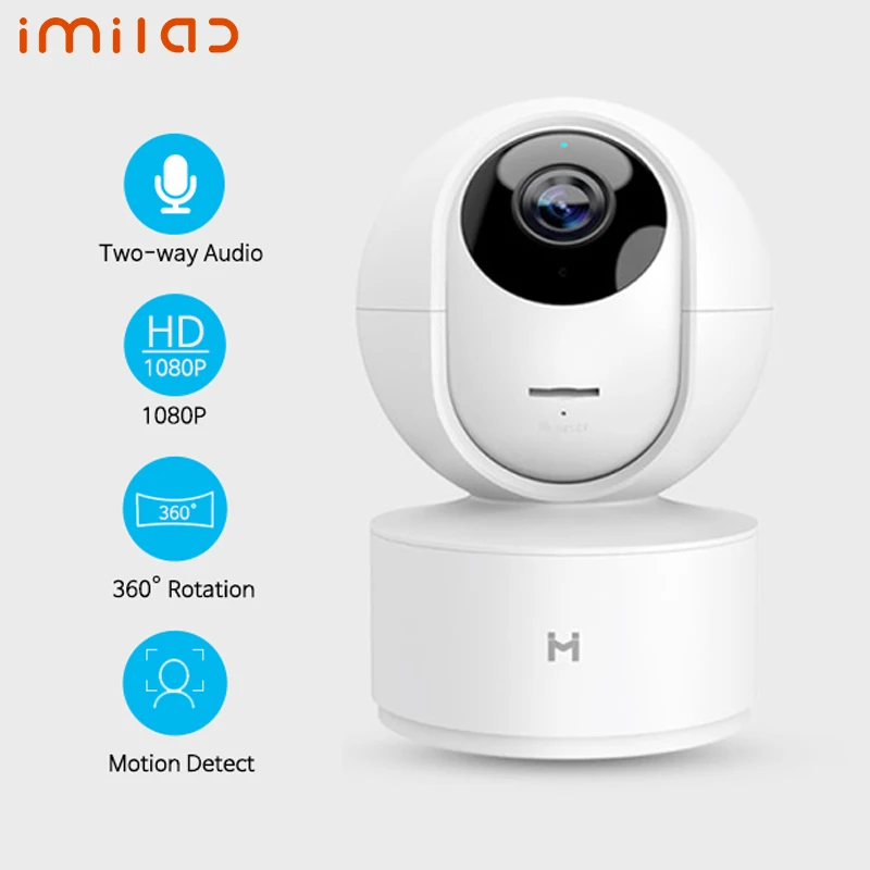 Глобальная версия IMILAB IP-камера ночного видения 360 градусов WiFi домашняя камера