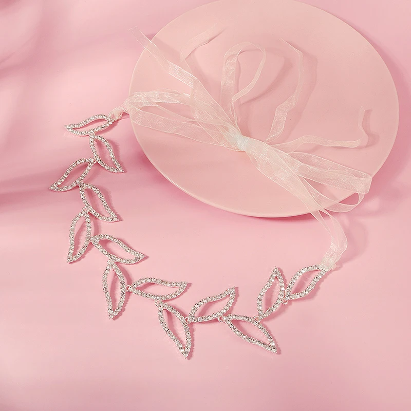 Handmade Rhinestone Headbands for Women Hair Accessories Wedding Hairband Bride Headpiece 2020 Prom Bridal Hair Jewelry Gifts