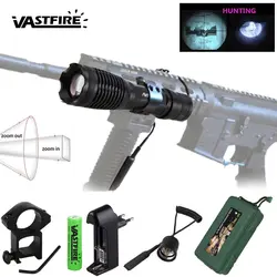 940nm 10 Вт ИК оружие Свет светодиодный ночное видение масштабируемый инфракрасный Излучение фокусировка пистолет лампа охотничий фонарик +