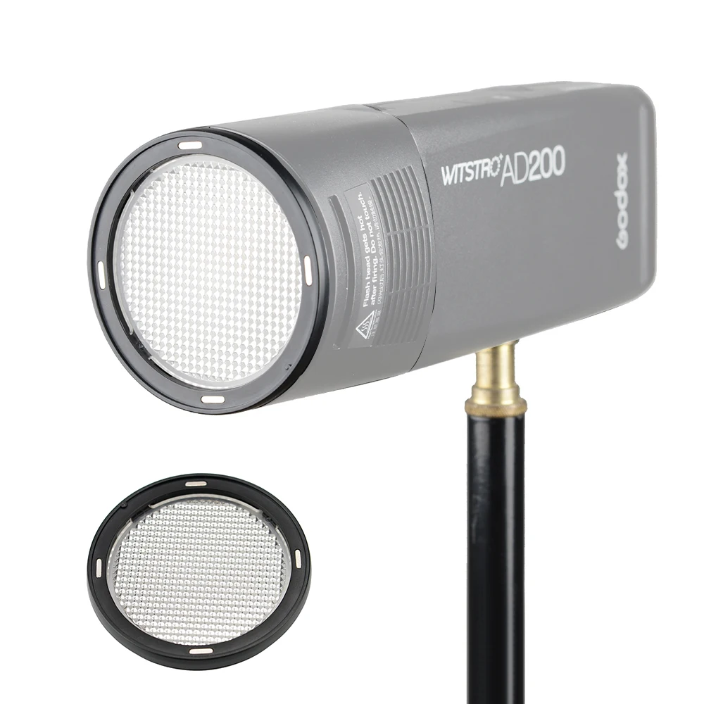 Flash Diffuser Godox AK-R1 Barn Door Snoot Color Filter Kits