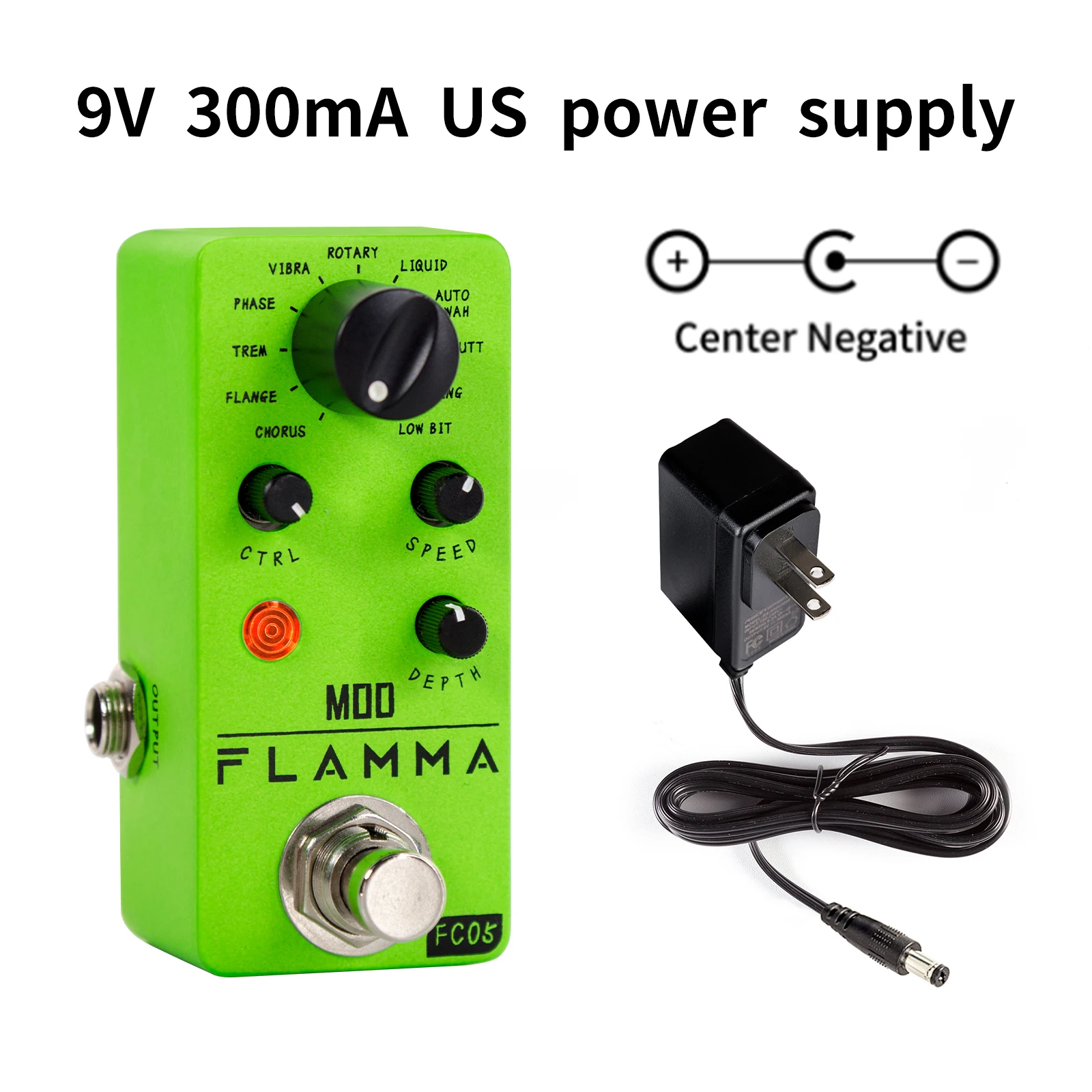 FLAMMA FC05 Modulation Multi Effects Pedal Mod Guitar Pedal