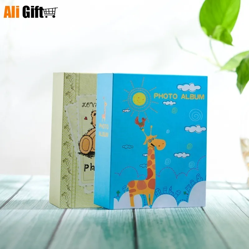 100 pockets Sicohome Photos Album Picture Case Container Lovely Children Inserted Mini Film Family Wedding Memory Record Albums | Дом и сад