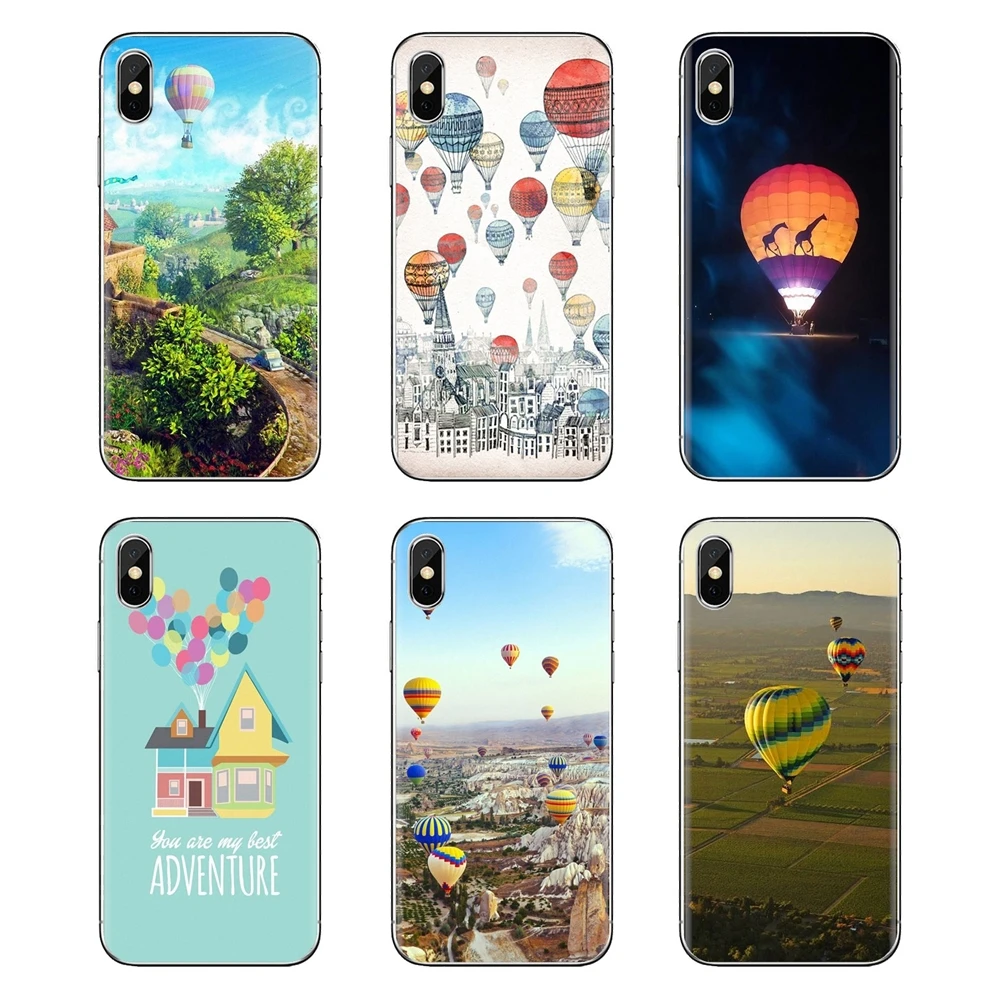 

Butterfly Hot Air Balloon Sky house Covers For iPhone XS Max XR X 4 4S 5 5S 5C SE 6 6S 7 8 Plus Samsung Galaxy J1 J3 J5 J7 A3 A5