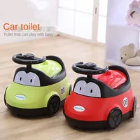 Children's Urinal Car Shape Toilet Baby Cartoon Potty Urinal Exercise Baby Toilet Autonomously Convenient Clean Firm Toilet 1