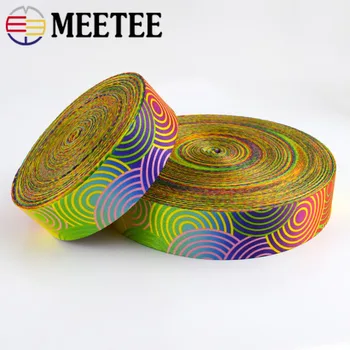 

5Meters 38mm Fashion Printed Ethnic Jacquard Webbing Bags Strap Belt Ribbon DIY Textile Clothing Belt Decor Sew Accessory