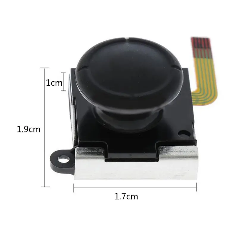 2 2 шт. в упаковке, 3D Аналоговый джойстик для пальца, сменные палочки для переключения, контроллер Joy Con, замена левого и правого аналогового