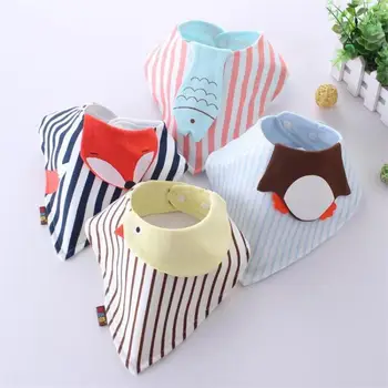 

New Baby Supplies Baby Cotton Bib Cotton Personalized Bib Toddler Newborn Triangle Scarf Feeding Cotton Bibs Burp Cloth