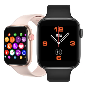 

2020 IWO Pro 44MM Series 5 Smart Watch Heart Rate Thermometer Bluetooth Call For Apple IOS Android Track smartwatch PK iwo12 13