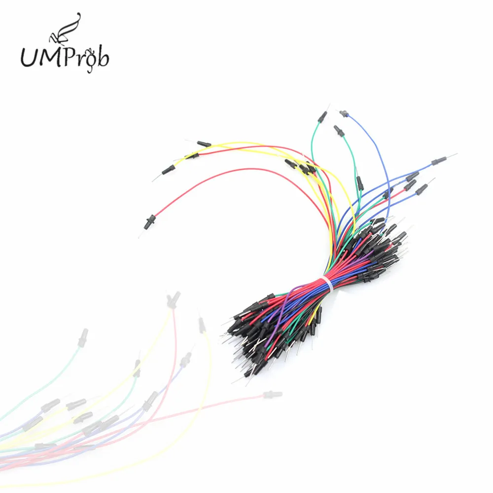 Umprob 65pcs/lot Jumper Cable Jump Code Wire Kit Set Breadboard Wires