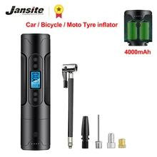 Aliexpress - Jansite Air Pump For Car Tyre Electric Cordless 3 In 1 Portable Air Pump Compressor Inflator Auto Tyre Pump 12V For Bicycle Tire