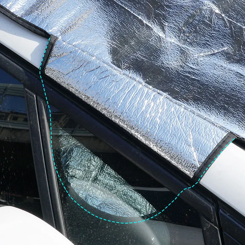 1 шт. покрытие для лобового стекла автомобиля защита от снега мороза пыли