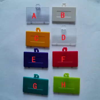 

FZQWEG 10 Pieces For Gameboy Pocket Battery Cover Battery Door Replacement For GBP Battery cover