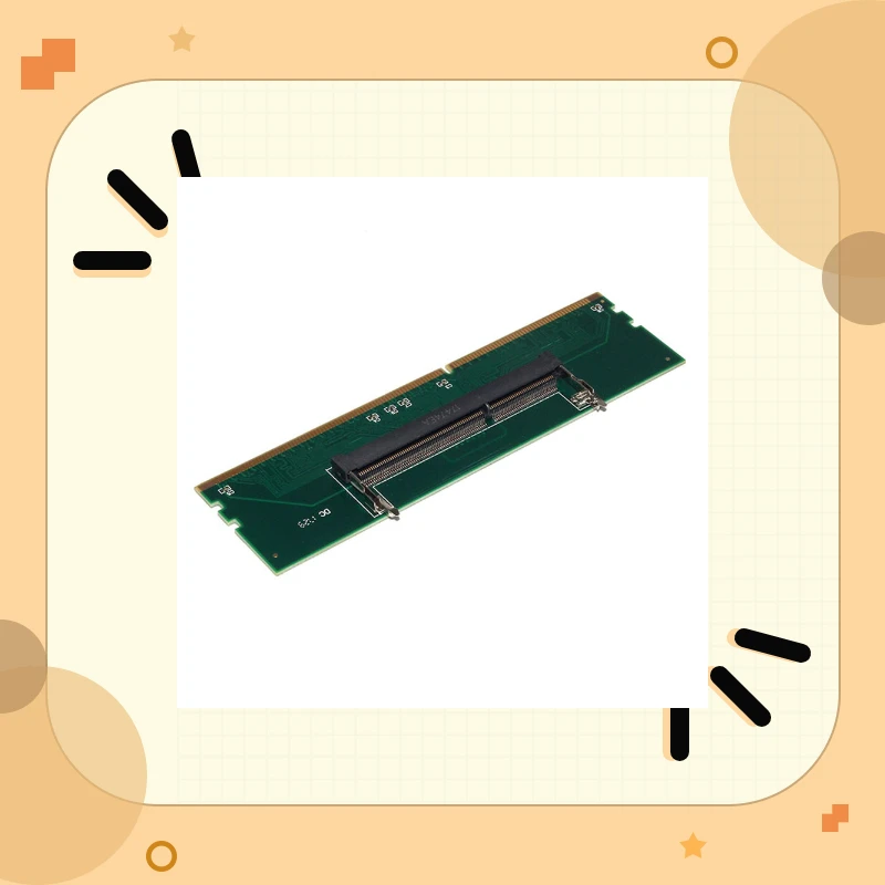 DDR3 ноутбук SO DIMM на рабочий стол разъем для ОЗУ адаптер 240 до 204P настольный