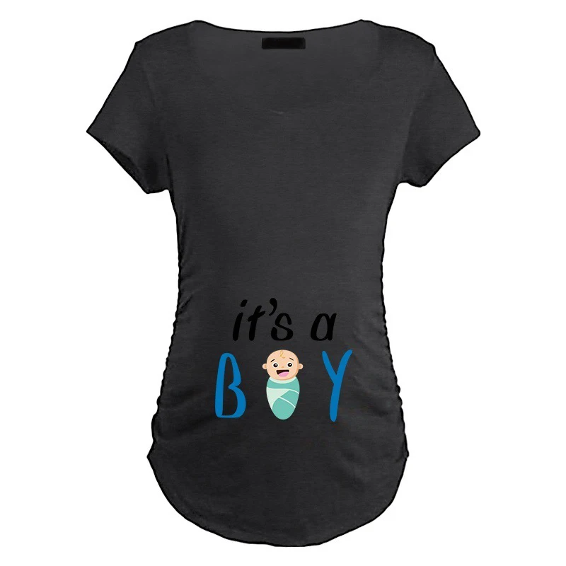 Новинка, летняя футболка размера плюс M-3XL с рисунком для беременных, повседневная детская футболка с принтом для беременных женщин, футболка с коротким рукавом для беременных, Забавный Топ