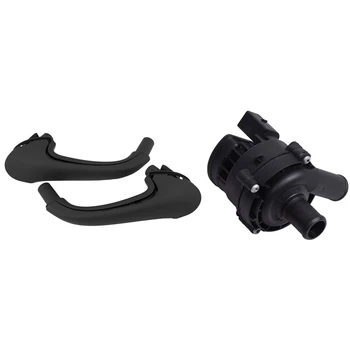 

2x Door Pull Carrier Covers Handles Trim for Mercedes Benz W203 C-Class & 1x Engine Auxiliary Motor Water Pump